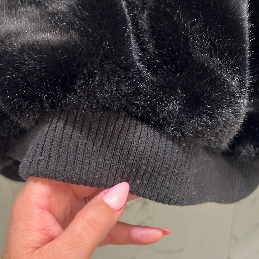 ZARA Faux Fur Jacket - Picture 5 of 12
